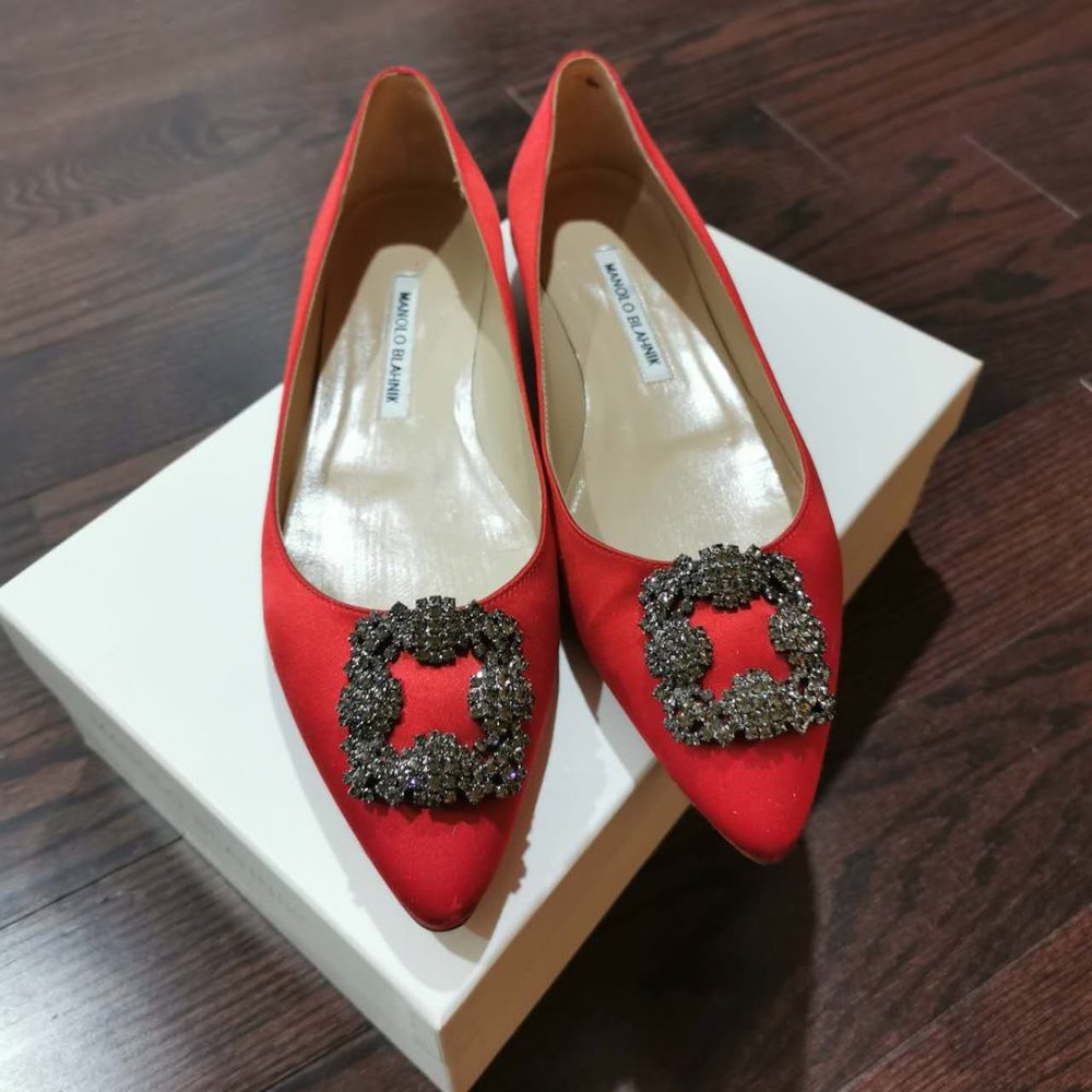 MANOLO BLAHNIK SHOES (flat pumps)